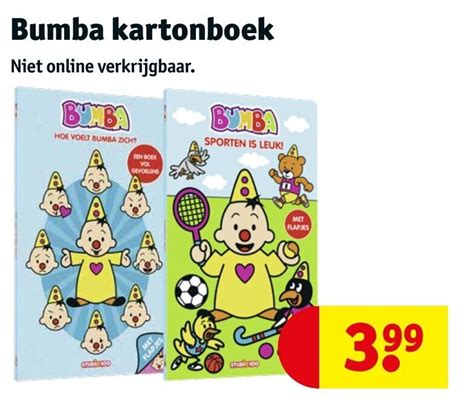 Bumba Kartonboek Aanbieding Bij Kruidvat