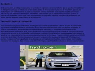 Coches De Hidrogeno Ppt