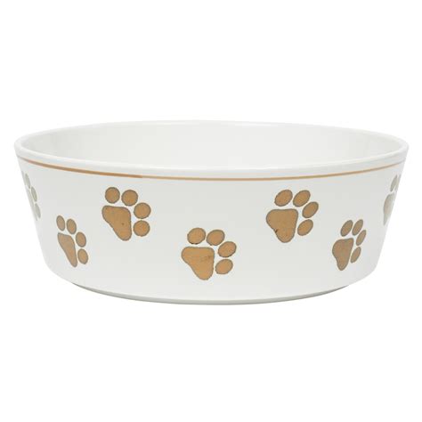 Wholesale Ceramic Pet Bowl 8 White White