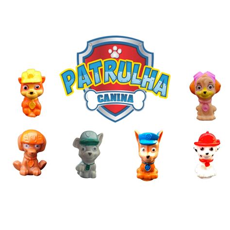 Dedoches Patrulha Canina Fantoches Miniaturas Pow Patrol Toys