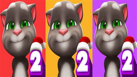 My Talking Tom 2 Red Vs Brown Vs Purple My Talking Tom 2 Vs My