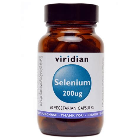 Селен (L-селенметионин) Viridian – 200mcg 30 капсули » Бутик Здраве