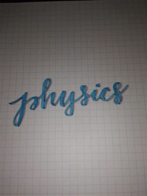 Physics Calligraphy Calligraphy Words Neon Signs It Works