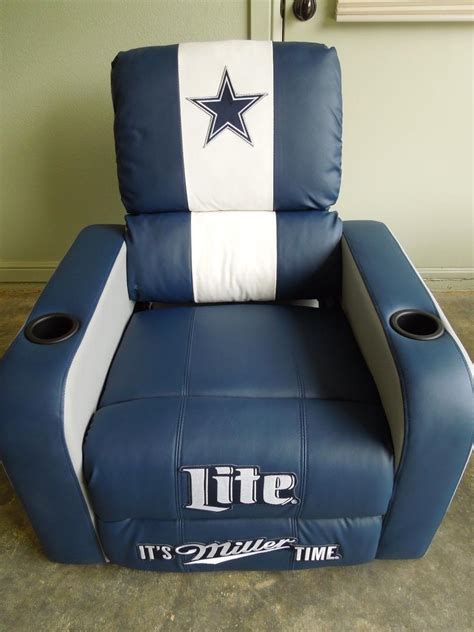 Dallas Cowboys Miller Lite Recliner Limited Edition Pickup Only