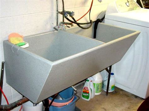 How To Restore A Vintage Concrete Laundry Sink Lazy Guy Diy Artofit