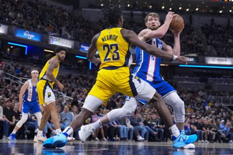 NBA Sabonis Sets Kings Double Double Mark In Win Over Pacers