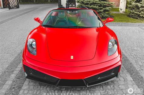 Ferrari F430 Spider Super Veloce Racing 28 August 2016 Autogespot