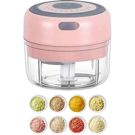 Buy Electric Mini Garlic Chopper Portable Garlic Crusher Ml Usb