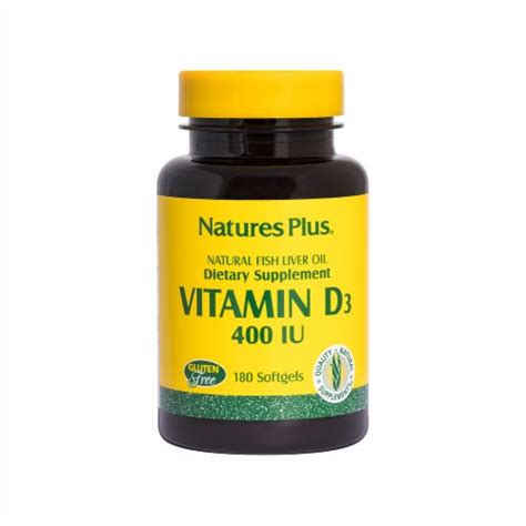 Natures Plus Vitamin D Softgels Iu Count Ct Fred Meyer