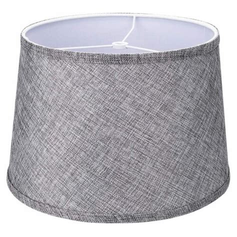 ALUCSET Fabric Drum Lampshades For Table Lamps And Floor Lights Set Of