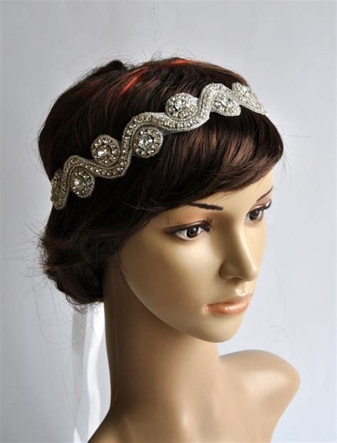 Rhinestone Headband Wedding Headband Wedding Bridal