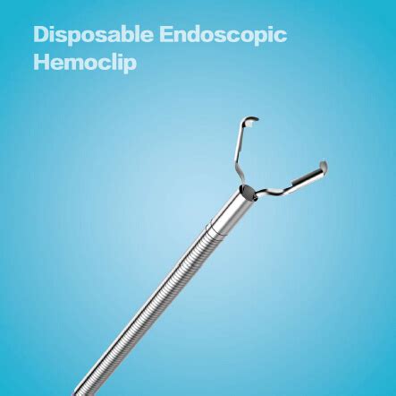 Hemoclip Endoscopy Accessories with CE - China Hemostasis Clip and ...