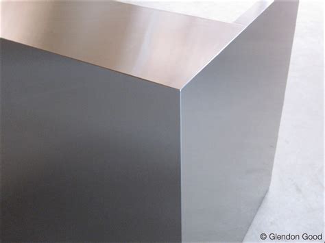 Stainless Steel Reception Desk Glendon Good