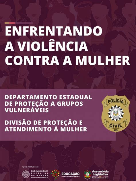 Polícia Civil Lança Cartilha Enfrentando A Violência Contra A Mulher