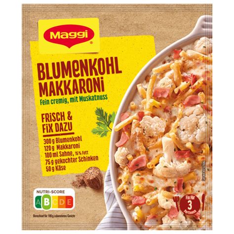 Maggi Fix Blumenkohl Makkaroni 43g Von REWE Ansehen