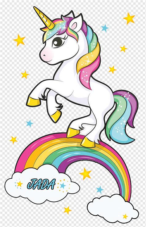 Unicornio Arcoiris Png PNGWing