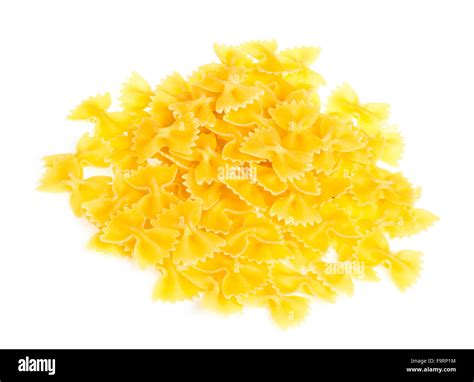 Farfalle pasta, isolated Stock Photo - Alamy