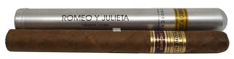 Romeo Y Julieta Churchills Anejados Tubos 25 Cigars Pour 899 00 Un