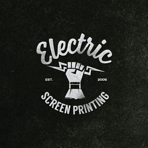 screen printing logos  screen printing logo ideas design templates