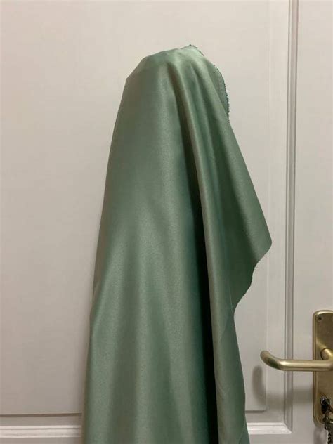 Kain Satin Velvet Premium Roberto Warna Hijau Wardah Lazada Indonesia