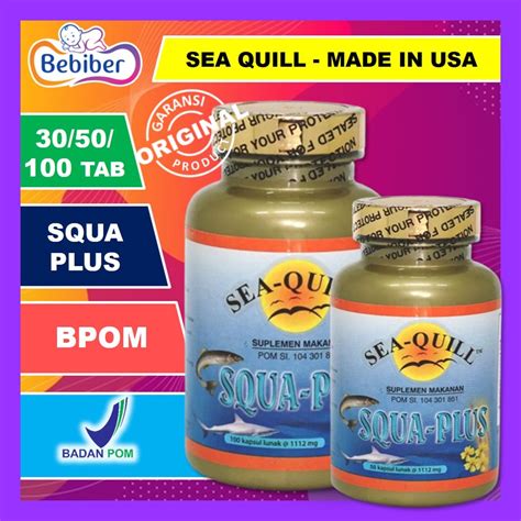 Jual Sea Quill Squa Plus Isi Tablet Tablet Tablet Sea