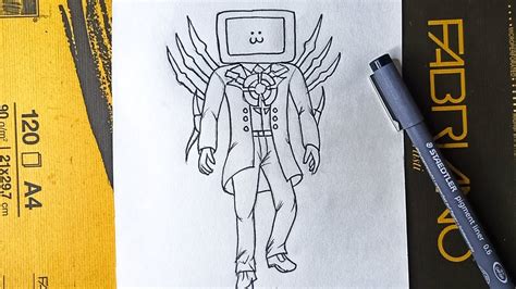 How To Draw Titan Tv Man Skibidi Toilet Youtube Hot Sex Picture