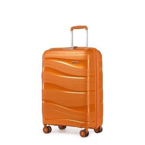 Kono Valise Bagage Cabine 55x40x20cm Rigide Polypropylène 39L Valises