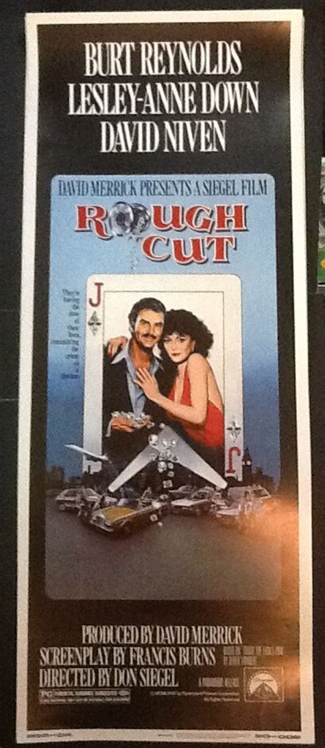 Vintage ROUGH CUT Paramount 1980 Movie Thick Stock Poster 36 X 14 Burt Reynolds Lesley-anne Down ...