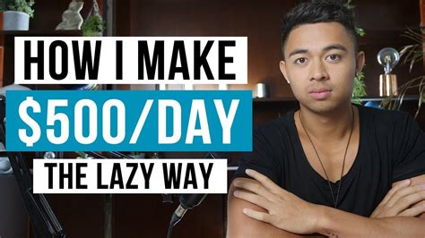 Laziest Way To Make Money From Your Phone 500 Day YouTube