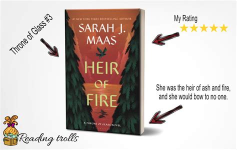 Book Review Heir Of Fire By Sarah J Maas ⋆ Reading Trolls