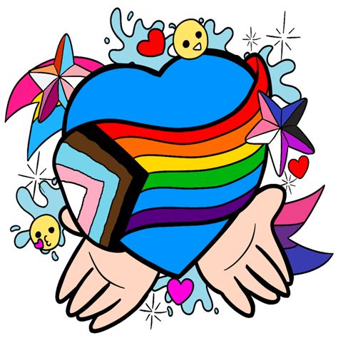 Pride Month Heart by ShieldWingArmorofGod on DeviantArt