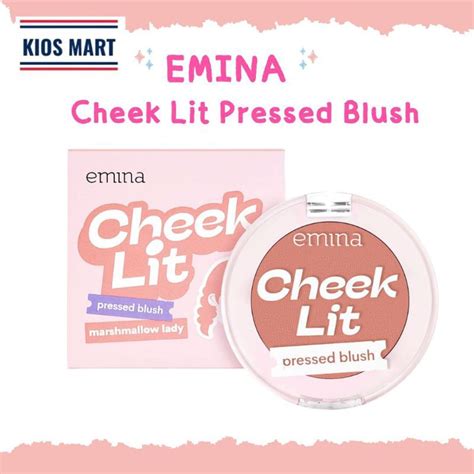 Jual Emina Cheek Lit Pressed Powder Blush Gr Blush On Shopee