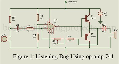 Sample And Hold Circuit Using Op Amp 741 Circuit Diagram