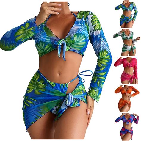 Summer Savings Clearance 2024 AKAFMK Bikini Set For Women Two Piece