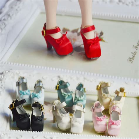 Doll High Heels Shoes For Blyth Pullip Azone Lati Yellow Pukifee Doll