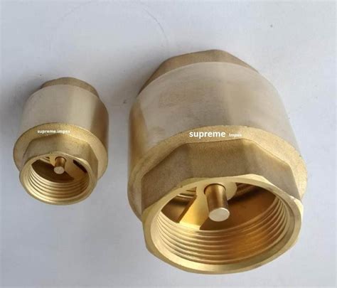 Brass Nrv Check Valve At Rs 80 Piece Brass Ball Check Valve In Jamnagar Id 27127136673