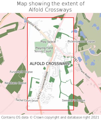 Where is Alfold Crossways? Alfold Crossways on a map