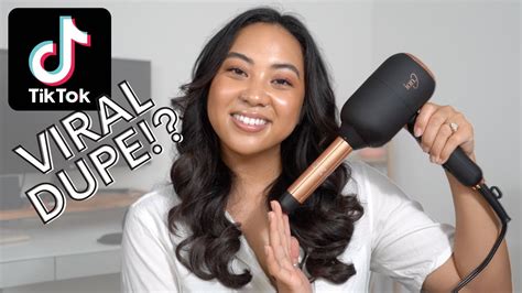 Ion Luxe 4 In 1 Airstyler Dyson Airwrap Dupe Tiktok Viral Hair Tool Youtube