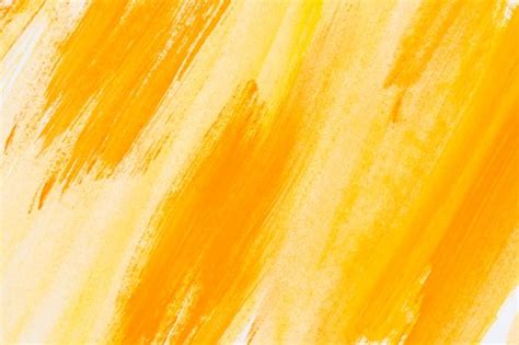 Descarga Gratis Abstracto Pintado Fondo Acuarela Amarillo En Textura De