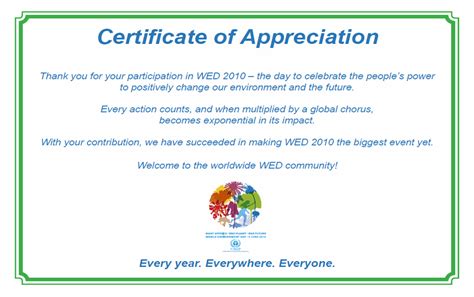 Certificate Of Appreciation Quotes Quotesgram
