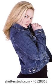 Sexy Blonde Girl Long Hair Nude Stock Photo Shutterstock