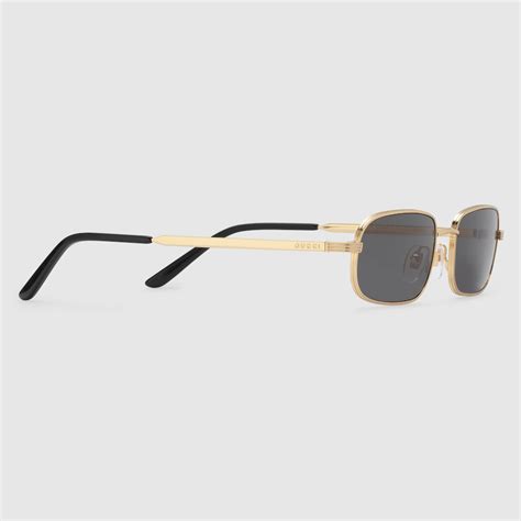 Schuldner Brieffreund Rindfleisch Gucci Sonnenbrille Herren Rechteckig