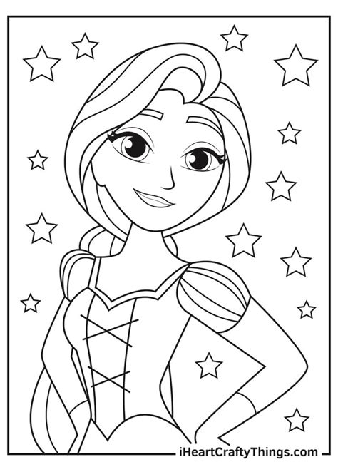 Rapunzel Coloring Pages Tangled Coloring Pages Rapunzel Coloring