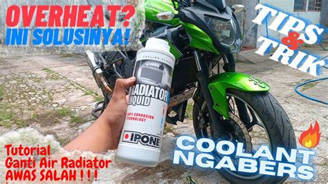 TUTORIAL CARA GANTI AIR RADIATOR NINJA MONO ATAU Z250 SL DENGAN MUDAH