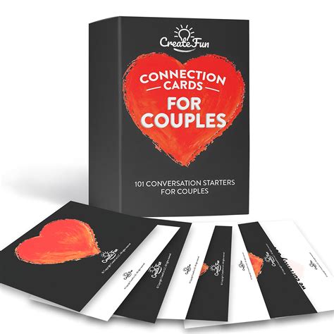 Buy Couple Connection Cards 101 Couples Conversation Starter Cards Conversation Starter And