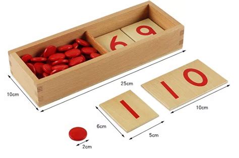 Montessori Math Number Cards And Counters Montessorily