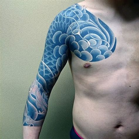 50 Japanese Cloud Tattoo Designs For Men Floating Ink Ideas