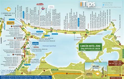 Hotel Zone Map Cancun Tips Cancun Hotel Zone Map Best Hotels Cancun