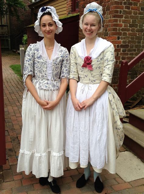 Two Nerdy History Girls What The Seamstresses Wore C1775