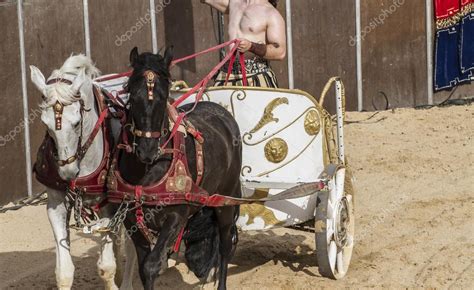 Roman Chariots Stock Photo Outsiderzone